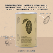 200g Nib + Noble Organic Drinking Chocolate Sugar Free