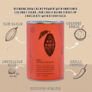 200g Nib + Noble Organic Drinking Chocolate Chilli