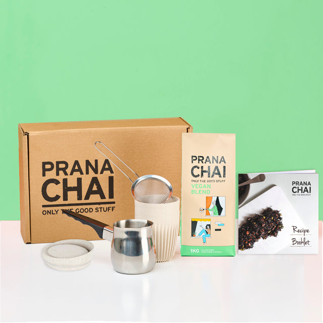 Prana Chai Vegan Agave Blend 1kg Starter Box