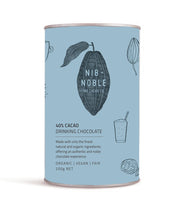 200g Nib + Noble Organic Drinking Chocolate 40% Cacao